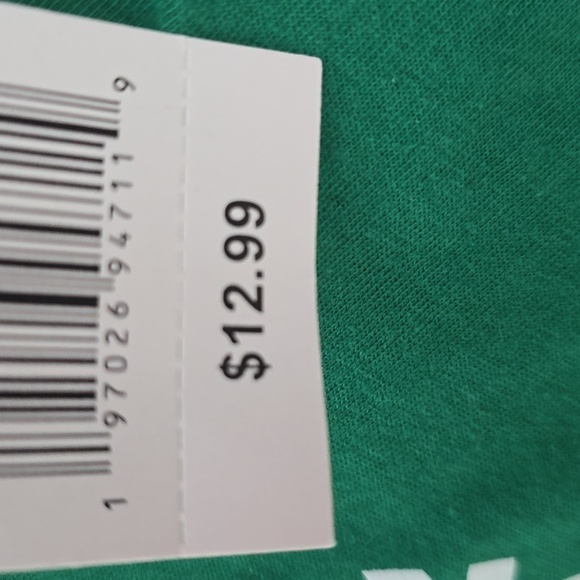 STAR WARS GREEN BOYS "BORN GREEN AND LUCKY" SHORT SLEEVE TEE SIZE SMALL - Picture 7 of 7